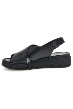 Sandali neri in vera pelle Pittarello focus 7155579