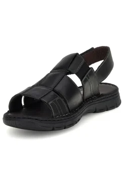 Sandali neri in vera pelle Pittarello eco 2617985