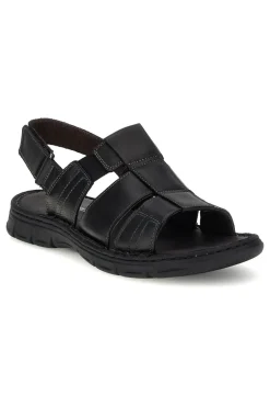 Sandali neri in vera pelle Pittarello eco 2617985