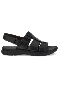 Sandali neri in vera pelle Pittarello eco 2617985