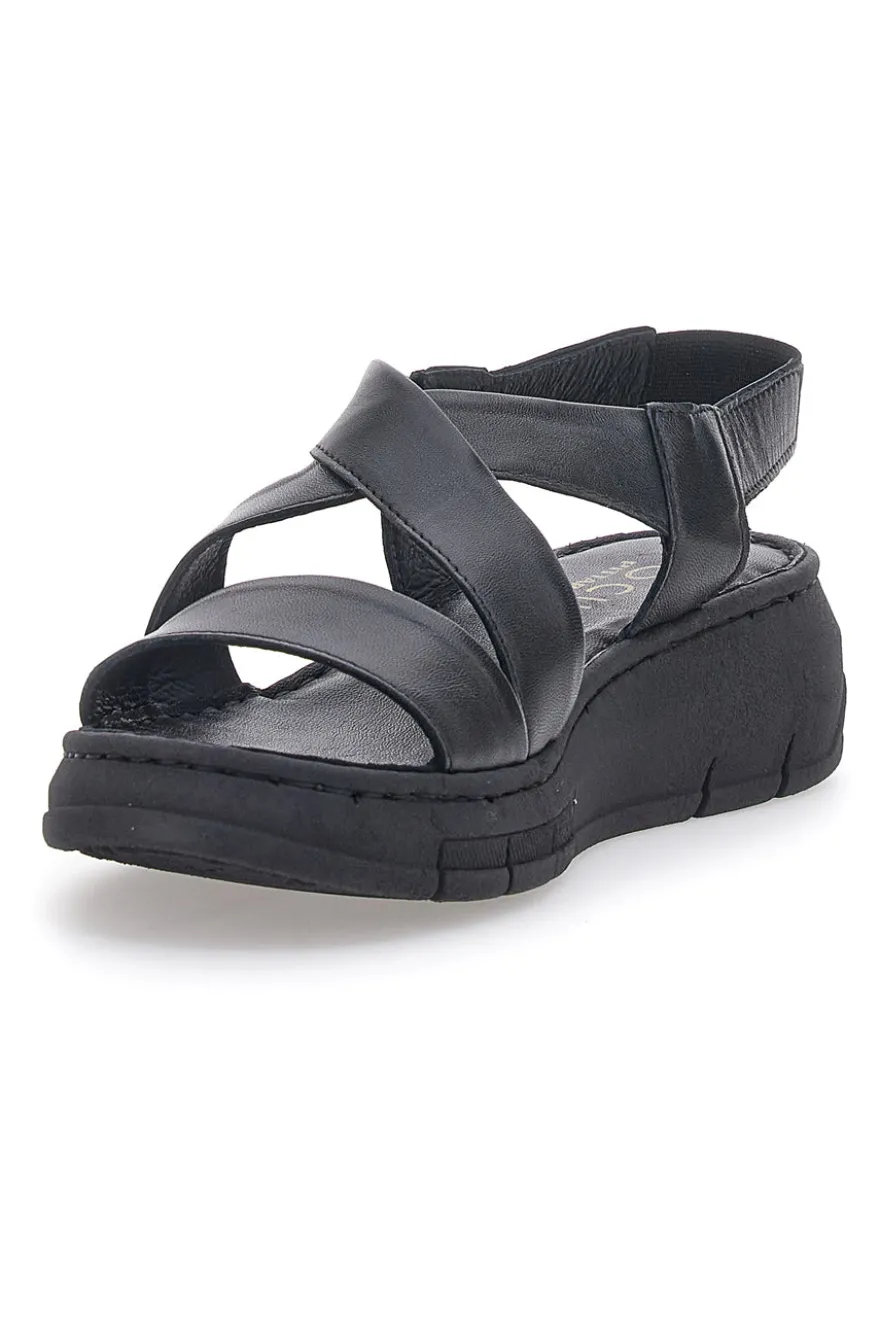 Sandali Neri Pittarello Focus 3316124