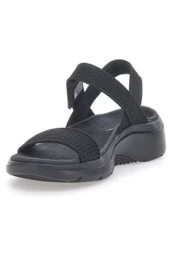 Sandali Neri Vegan Skechers GO WALK ARCH FIT 2.0 SANDAL ANNIE