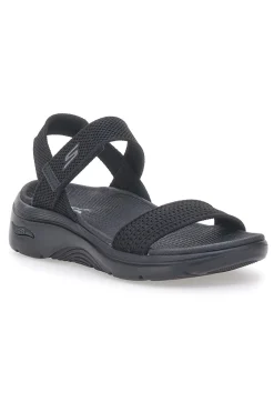 Sandali Neri Vegan Skechers GO WALK ARCH FIT 2.0 SANDAL ANNIE