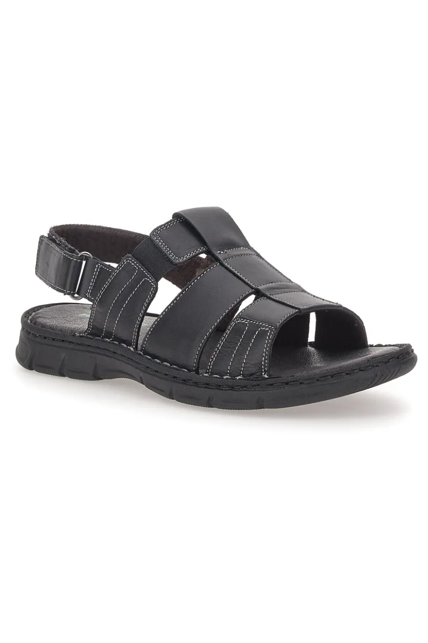 Sandali Neri Vera Pelle Pittarello Eco 2417985