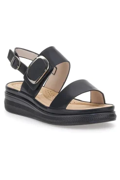 Sandali Nero Con Platform Energy 463