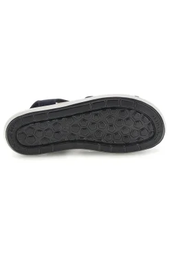 Sandali nero con suola antiscivolo e soletta comfort very soft Bio up 01