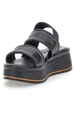 Sandali Nero con zeppa platform Pittarello 44874