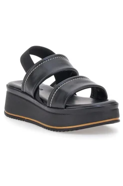 Sandali Nero con zeppa platform Pittarello 44874