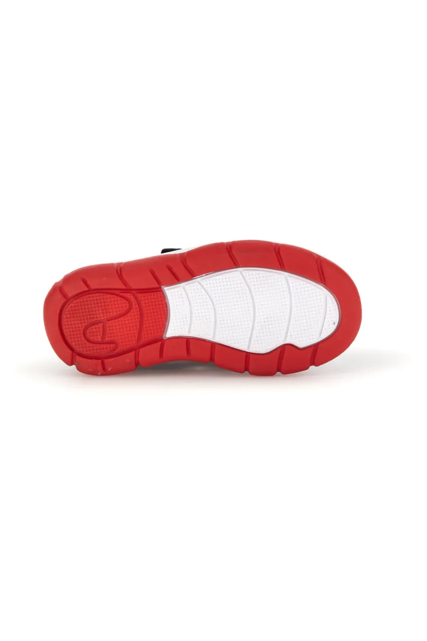 Sandali nero rosso con strappi e luci Spiderman R1310651S
