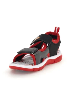 Sandali nero rosso con strappi e luci Spiderman R1310651S