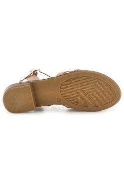 Sandali nude con fascette decorative Mon dieu PREA120