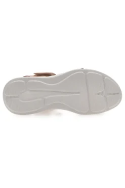 Sandali Nude con Velcro e Fascia Elastica Intrecciata FIRST ACTIVE 3