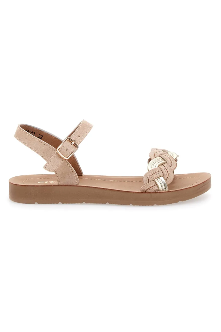 Sandali Nude Eleganti con Cinturino Pitt Kids 18183