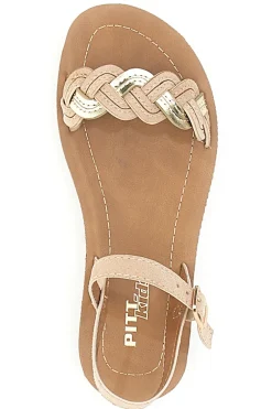 Sandali Nude Eleganti con Cinturino Pitt Kids 18183