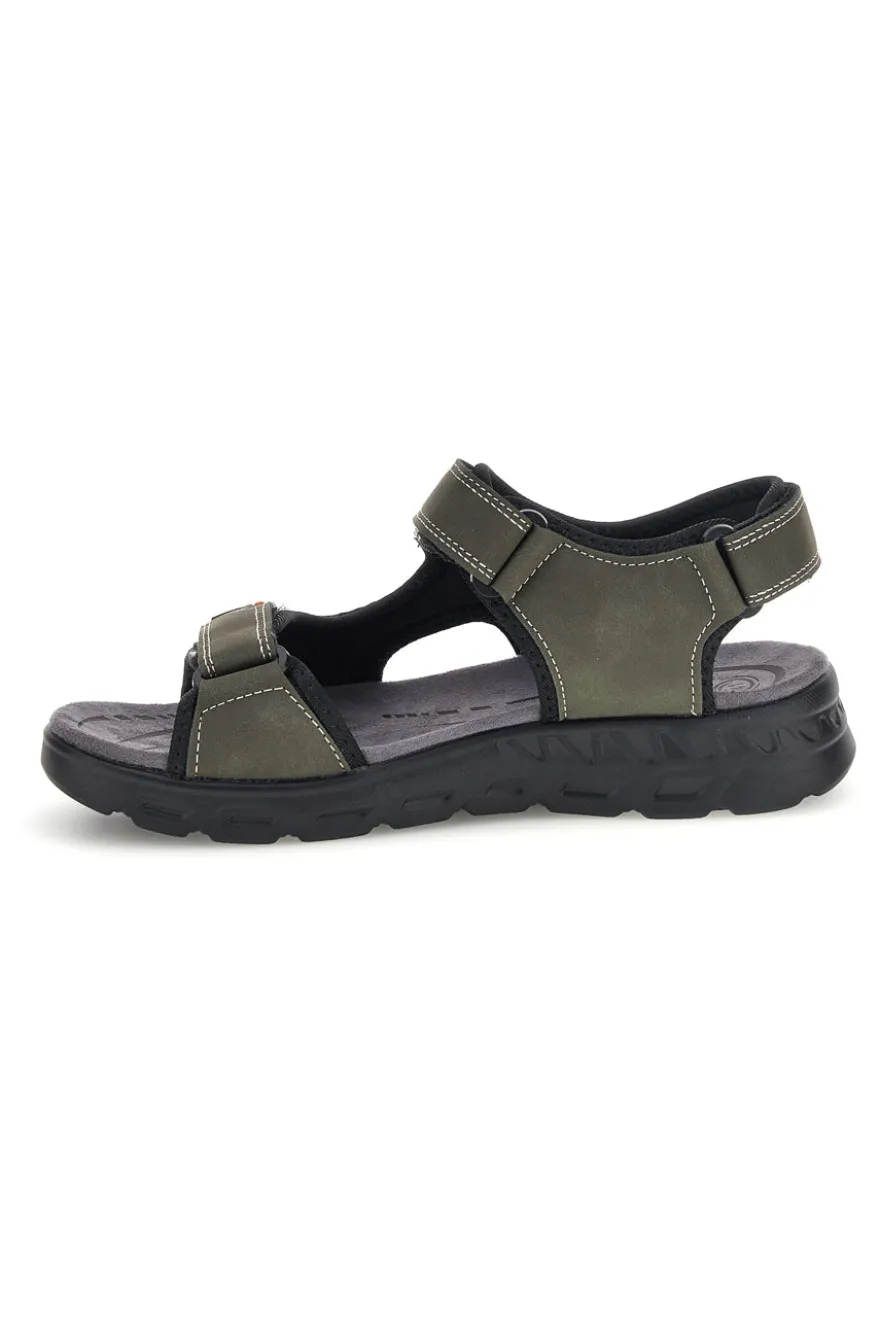 Sandali oliva strappi regolabili Jerpoint M8804