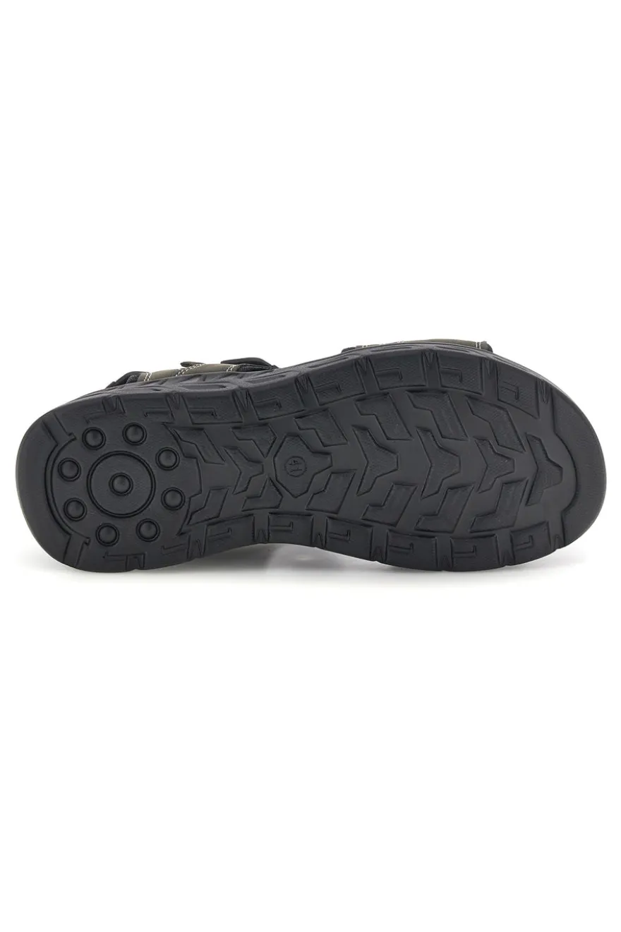 Sandali oliva strappi regolabili Jerpoint M8804