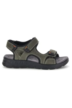 Sandali oliva strappi regolabili Jerpoint M8804