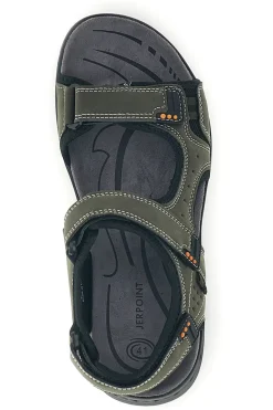 Sandali oliva strappi regolabili Jerpoint M8804
