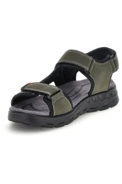 Sandali oliva strappi regolabili Jerpoint M8804
