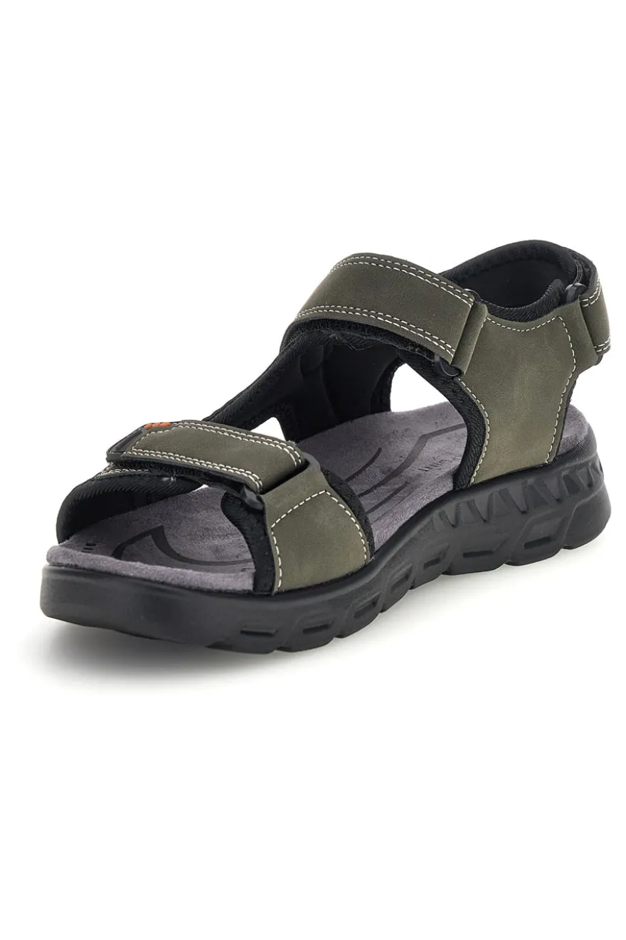 Sandali oliva strappi regolabili Jerpoint M8804
