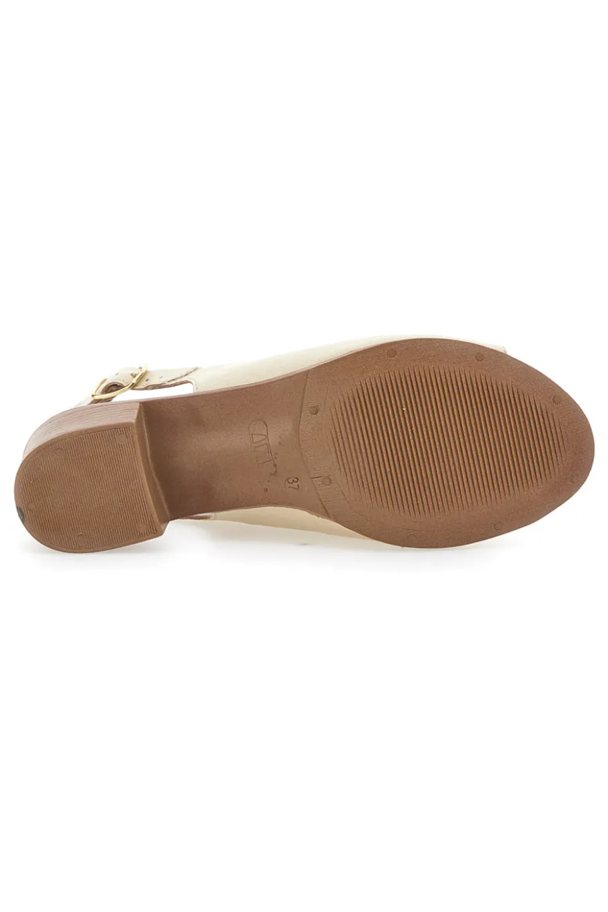 Sandali Open-Toe Panna Pittarello Look 243065
