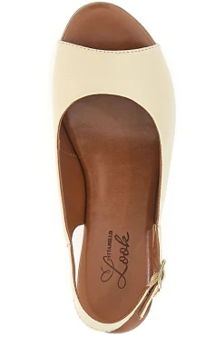 Sandali Open-Toe Panna Pittarello Look 243065