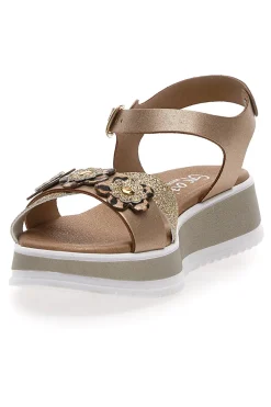 Sandali Oro con Cinturino Grazie Girl 11242053