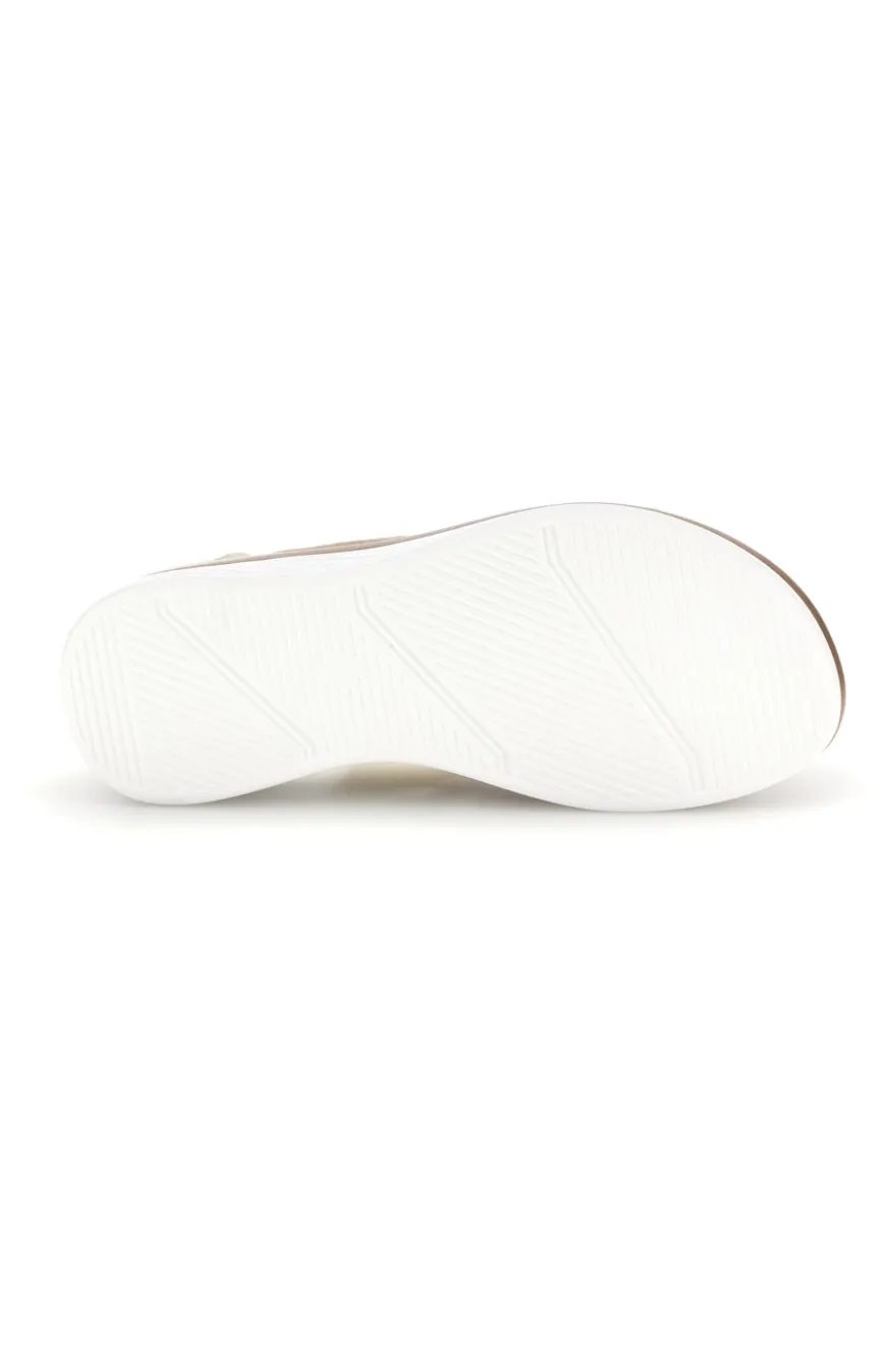 Sandali oro con memory soft e cinturino Energy E444