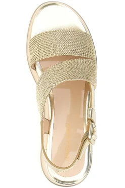 Sandali Oro Con Platform Mariella Burani K11003