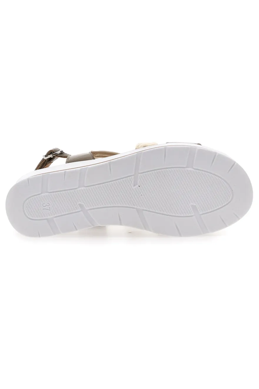 Sandali Oro con Platform Pittarello 191004