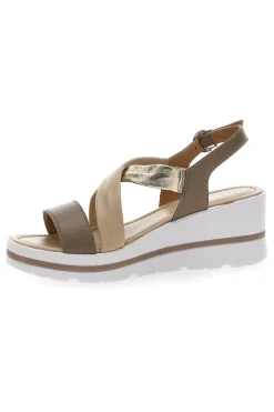 Sandali Oro con Platform Pittarello 191004