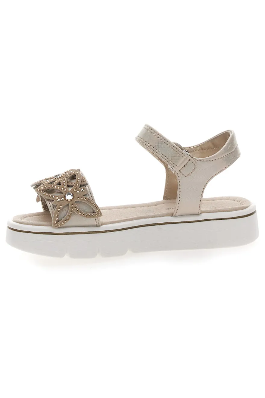 Sandali Oro con Strass Laura Biagiotti 16253