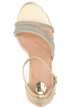 Sandali Oro con Tacco Le Havre Paris 233