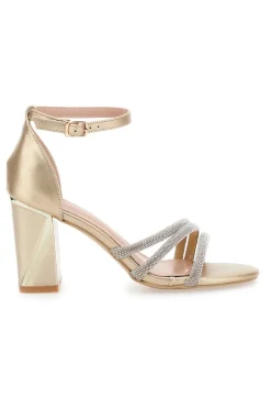 Sandali Oro con Tacco Le Havre Paris 233