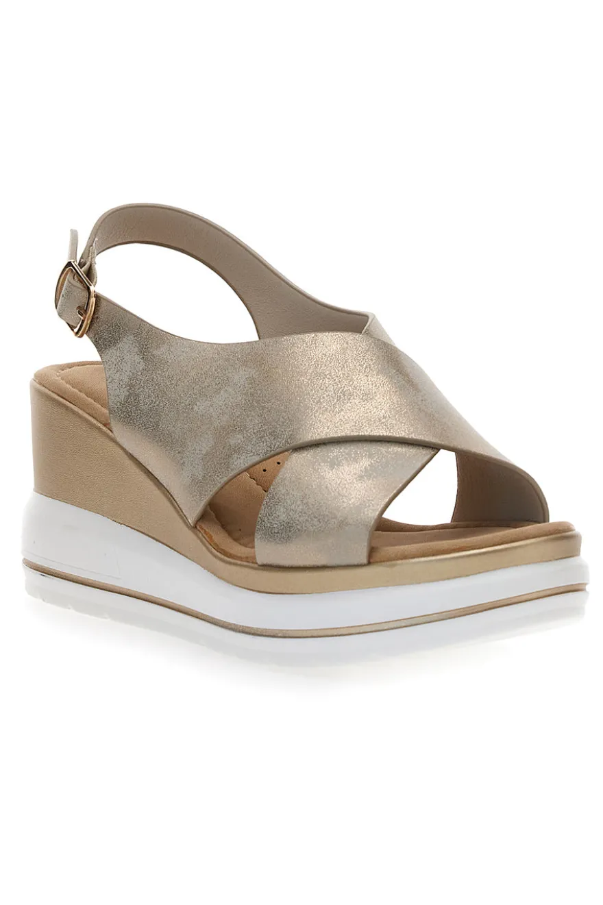 Sandali Oro Platform Energy 423