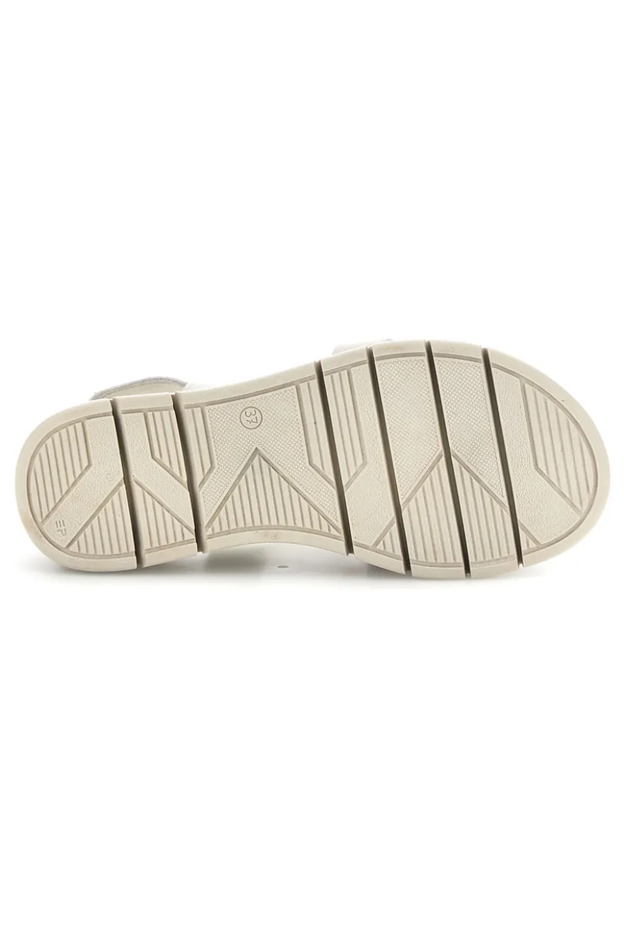 Sandali panna in vera pelle Pittarello focus 7156124