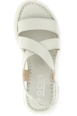 Sandali panna in vera pelle Pittarello focus 7156124