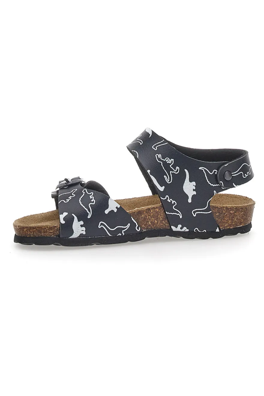 Sandali Pitt Kids 47327 Blu Dinosauri