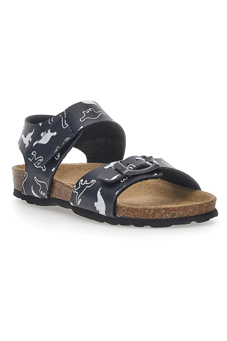 Sandali Pitt Kids 47327 Blu Dinosauri
