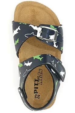 Sandali Pitt Kids 47327 Navy Squali