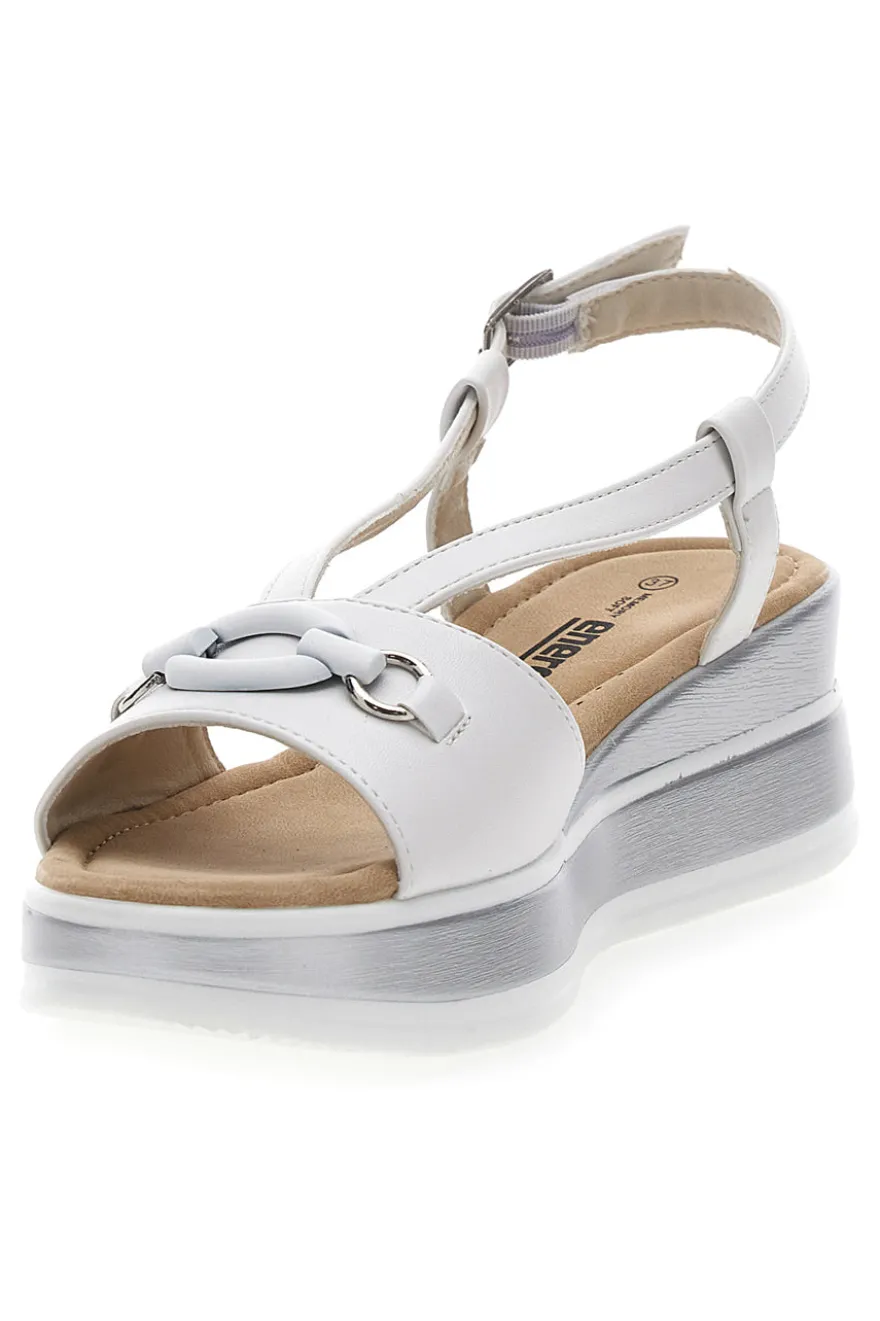 SANDALI PLATFORM BIANCHI ENERGY E477