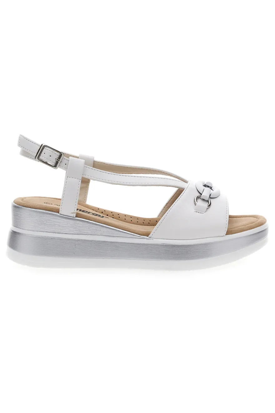 SANDALI PLATFORM BIANCHI ENERGY E477