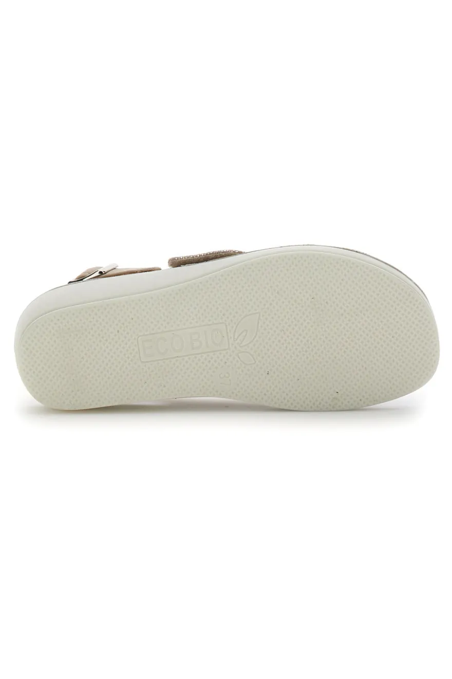 Sandali Platform Eco Bio 231418 Beige