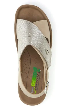 Sandali Platform Eco Bio 231418 Beige
