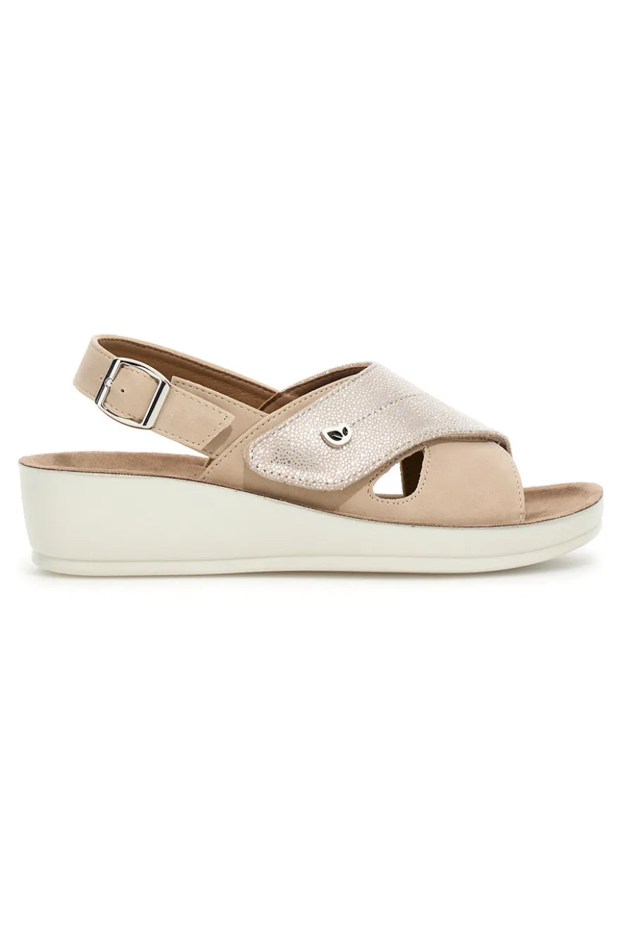 Sandali Platform Eco Bio 231418 Beige
