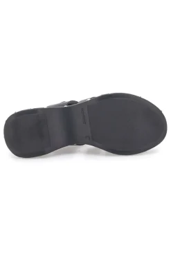 Sandali Platform in Pelle con Borchie Made in Italy Pittarello 15764