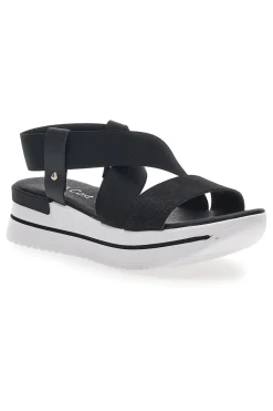 Sandali Platform Neri Cafè Cost 272045