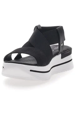 Sandali Platform Neri Cafè Cost 272045