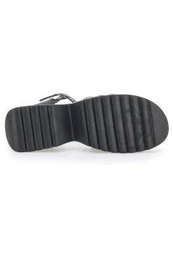 Sandali Platform Pittarello 5574 Neri Vera Pelle