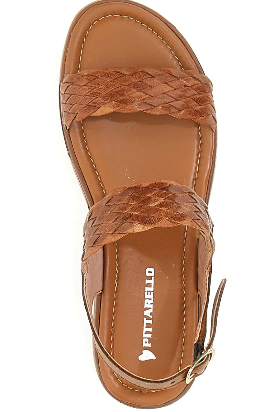 Sandali Platform Pittarello 6705061 Cognac